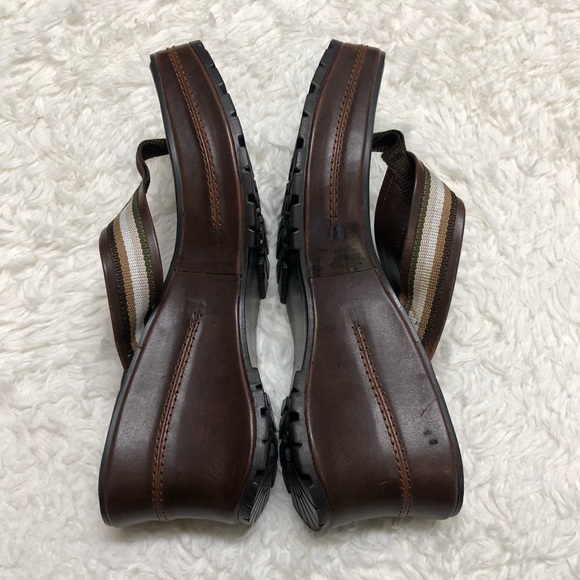 Vintage 90s Mudd Tuscan Platform Chunky Sandal 9.5 - Picture 10 of 15